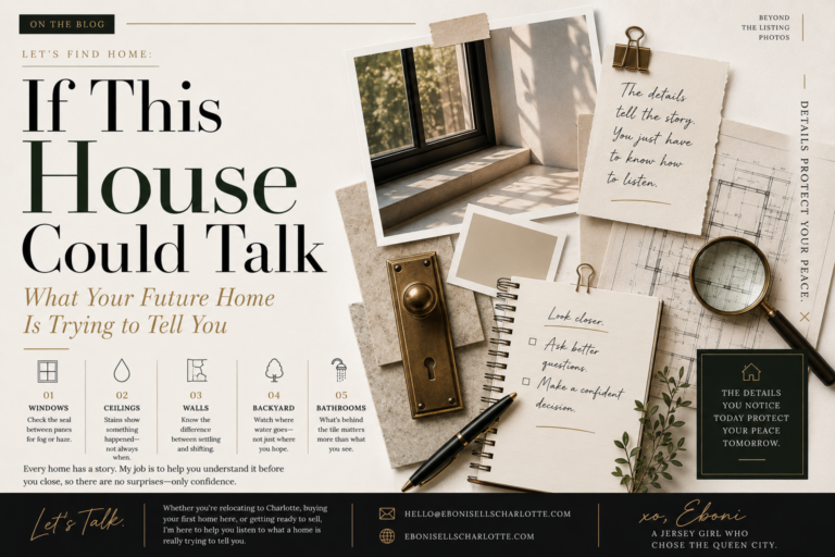 If this House Could Talk: What You Should Listen To