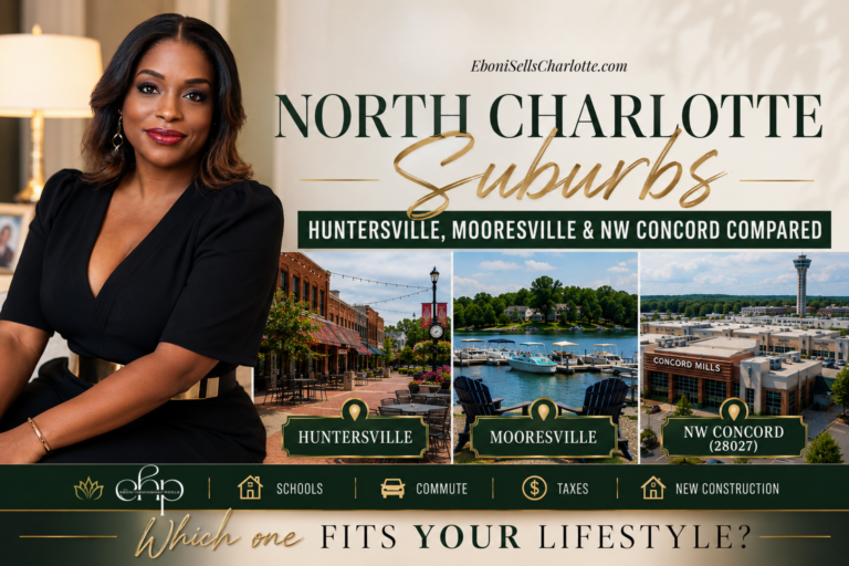 Let’s Find Home: North Charlotte Suburbs Compared