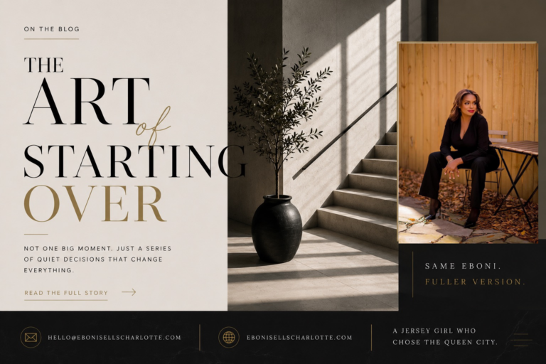 The Art of Starting Over…Again